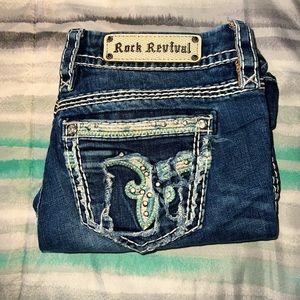 Rock Revival Capris